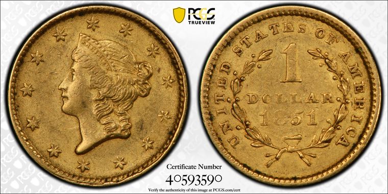 Cert 40593590 - Coin Image