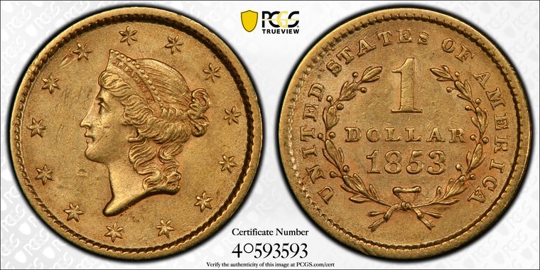 Cert 40593593 - Coin Image