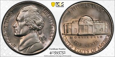 1939 5C Reverse of 1938 N1