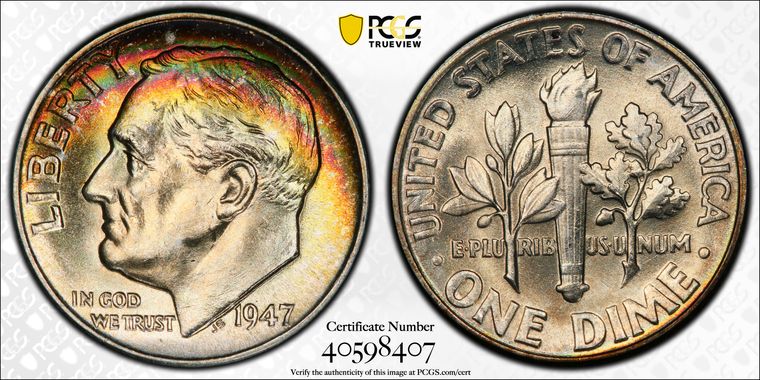 Cert 40598407 - Coin Image