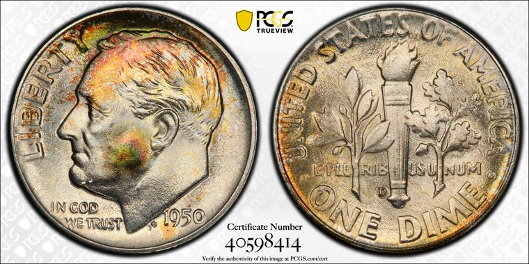 Cert 40598414 - Coin Image