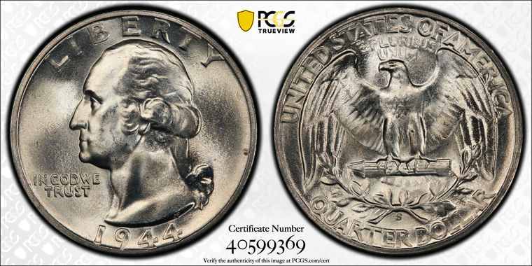 Cert 40599369 - Coin Image