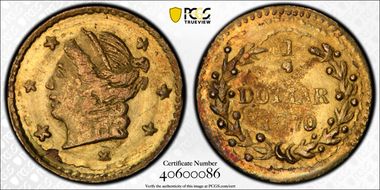 1870 G25C BG-808A MS62