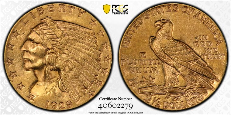 Cert 40602279 - Coin Image