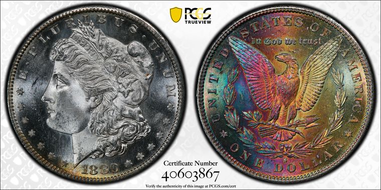 Cert 40603867 - Coin Image