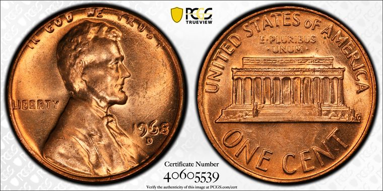 Cert 40605539 - Coin Image