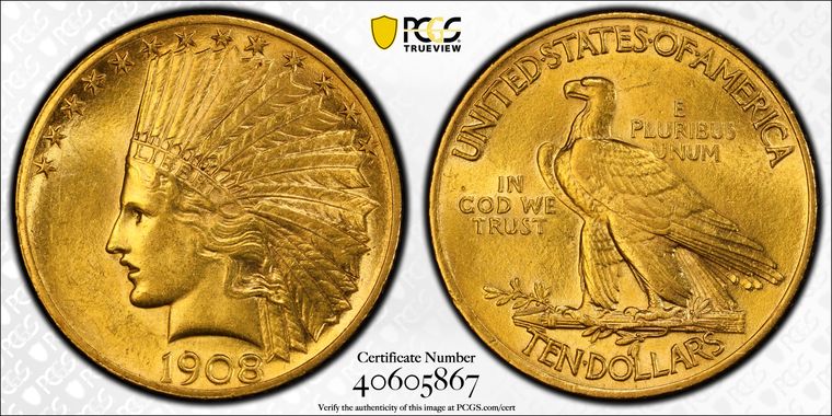 Cert 40605867 - Coin Image