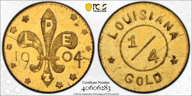 1904 G25C Louisiana Purchase Expo MS63