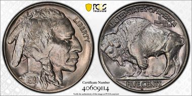 1931-S 5C MS66