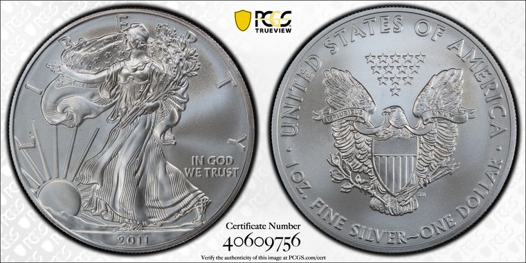 Cert 40609756 - Coin Image