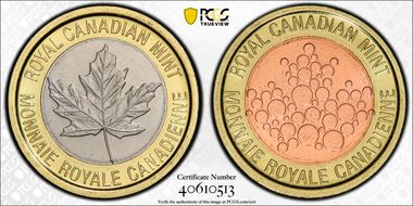 nd(2018) Token Tri-Metallic Security Test Token MS66