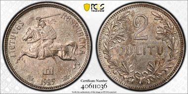 1925 2 Litu MS63