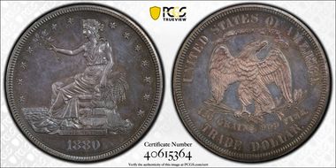 1880 T$1 Trade PR64