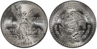 1984-Mo Onza Libertad Ag MS68