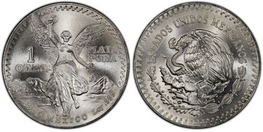 1984-Mo Onza Libertad Ag MS67
