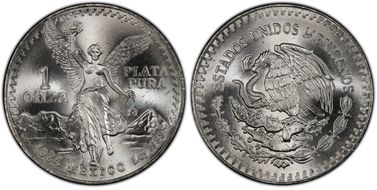 1984-Mo Onza Libertad Ag MS68