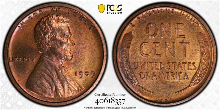 Cert 40618357 - Coin Image