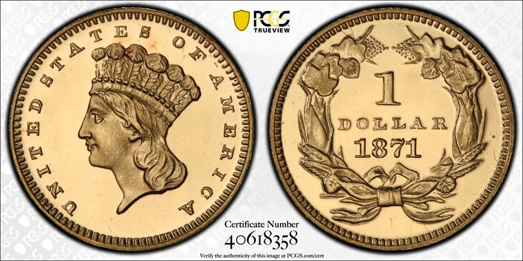 Cert 40618358 - Coin Image