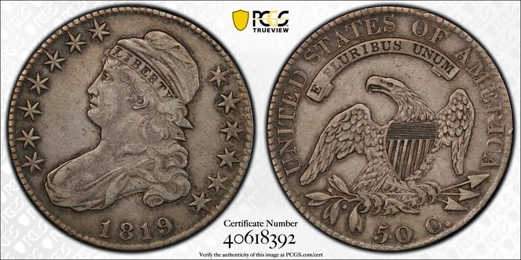 Cert 40618392 - Coin Image