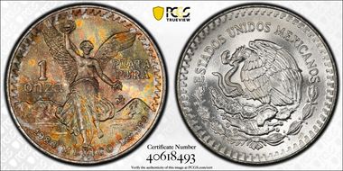 1984-Mo Onza Libertad Ag MS67