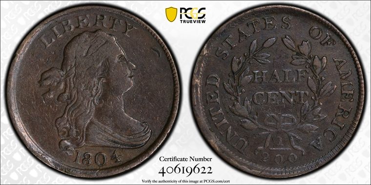 Cert 40619622 - Coin Image