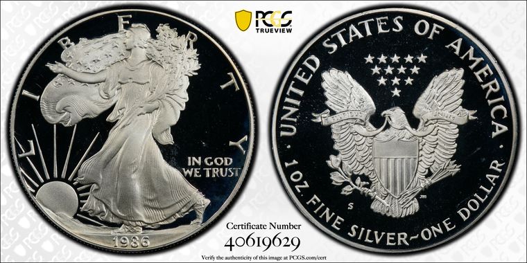 Cert 40619629 - Coin Image