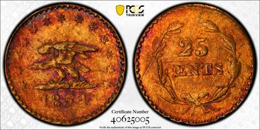 1854 G25C BG-220 Defiant Eagle AU55