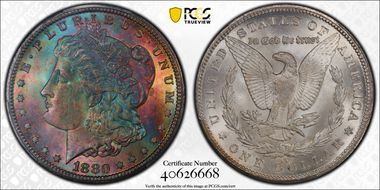 1880-CC $1 MS65+