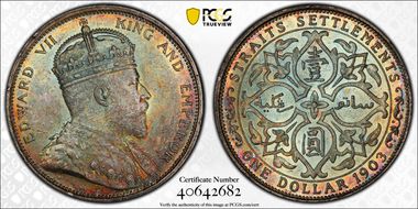 1903-B $1 Prid-1 Incuse B MS62