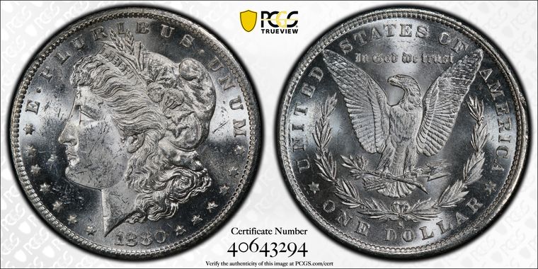 Cert 40643294 - Coin Image