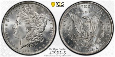 1884-O $1 MS67
