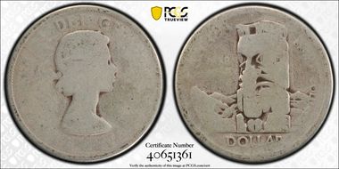 1958 S$1 British Columbia FR2