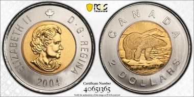 2004 $2 MS68