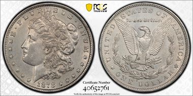 1878 7TF $1 Reverse of 1879 N1