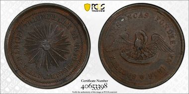 1840 Medal March in Valenciennes Ae AU55BN