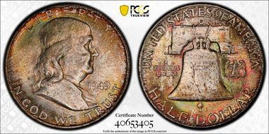 1949-D 50C MS65