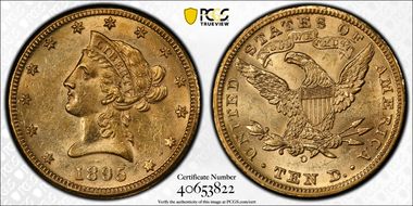 1895-O $10 MS61