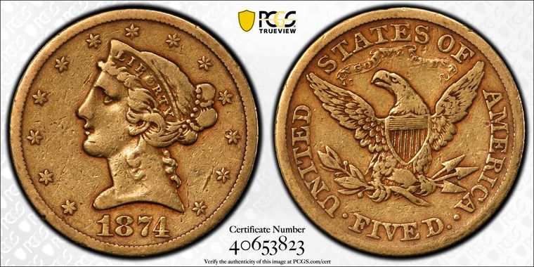 Cert 40653823 - Coin Image