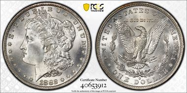 1882-O $1 MS66