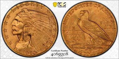 1910 $2.50 MS66