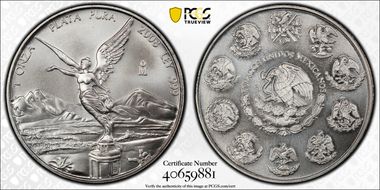 2008-Mo Onza Libertad Ag MS69