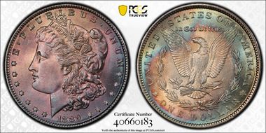 1889 $1 MS65
