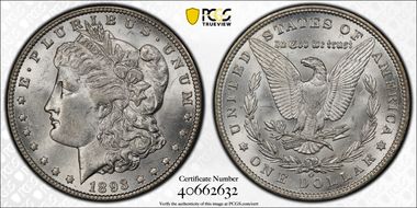 1893-O $1 MS61