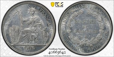 1904-A Piastre Lec-287 MS61