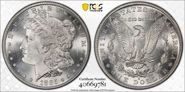 1885-S $1 MS65+