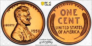 1958 1C PR67RD