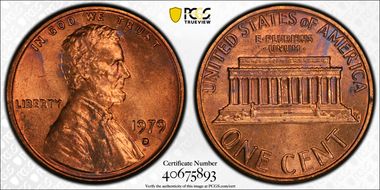 1979-D 1C MS63RD