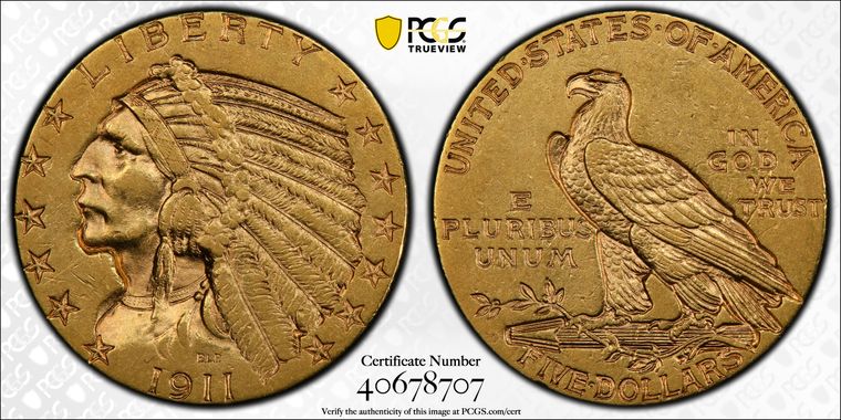 Cert 40678707 - Coin Image