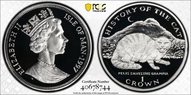 1997 Crown Felis Silvestris Grampia KM-778 PR70DCAM