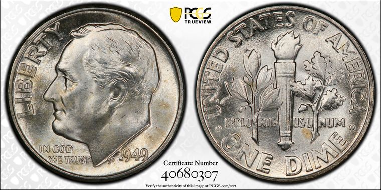 Cert 40680307 - Coin Image